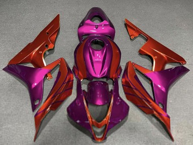 Descuento Carenados Moto Honda CBR600RR 2007-2008 - Violet Rojo
