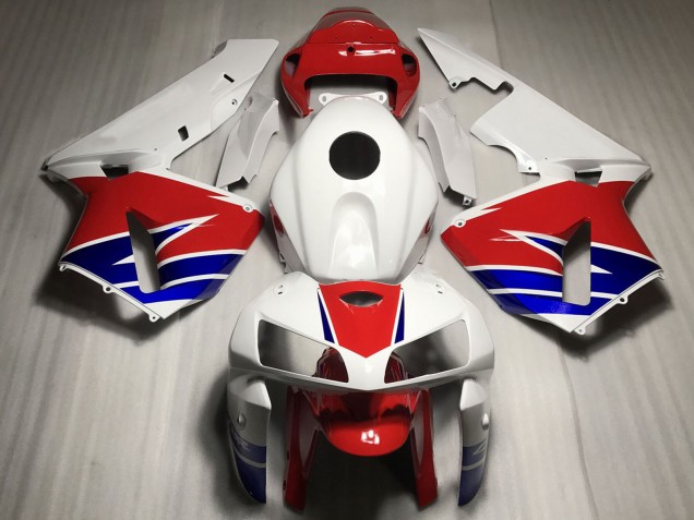 Descuento Carenados Moto Honda CBR600RR 2005-2006 - Blanco Rojo Azul