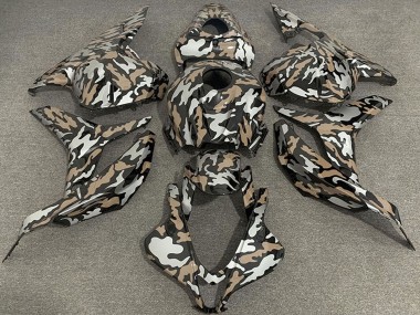Descuento Carenados Moto Honda CBR600RR 2009-2012 - Tan Plata Camouflage