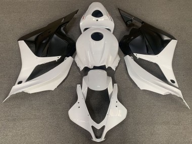 Descuento Carenados Moto Honda CBR600RR 2009-2012 - Blanco Negro Mate