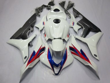 Descuento Carenados Moto Honda CBR600RR 2007-2008 - Blanco Rojo Azul HRC