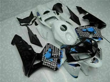 Descuento Carenados Moto Honda CBR600RR 2005-2006 - Blanco Negro Verde