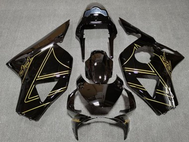 Descuento Carenados Moto Honda CBR954RR 2002-2003 - Negro Brillante Oro