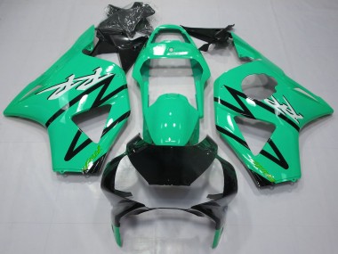 Descuento Carenados Moto Honda CBR954RR 2002-2003 - Azul Verdoso Negro Brillante