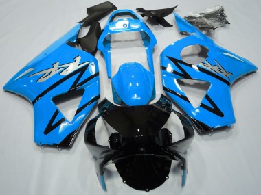 Descuento Carenados Moto Honda CBR954RR 2002-2003 - Azul Claro Negro Brillante CBR Estilo