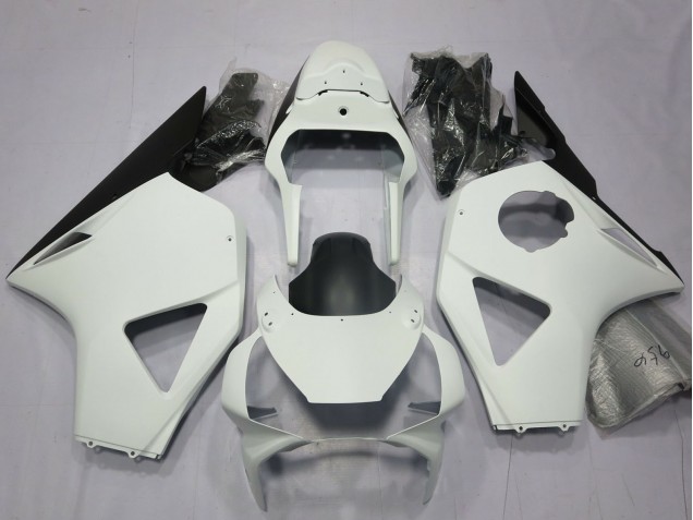 Descuento Carenados Moto Honda CBR954RR 2002-2003 - Blanco Negro Brillante