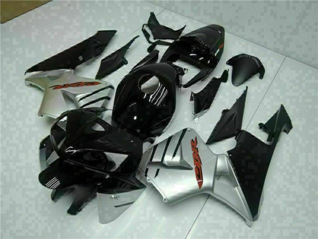 Descuento Carenados Moto Honda CBR600RR 2005-2006 - Negro Brillante Plata