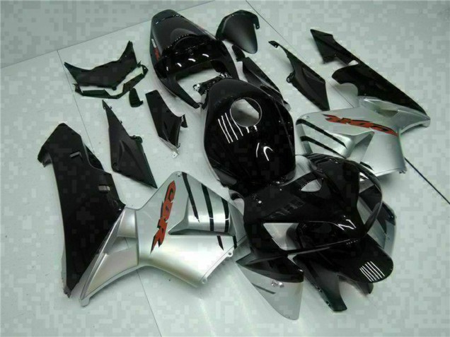 Descuento Carenados Moto Honda CBR600RR 2005-2006 - Negro Brillante Plata