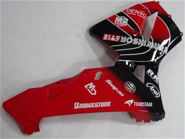 Descuento Kit Carenados Moto Honda CBR600RR 2005-2006 - Rojo Negro