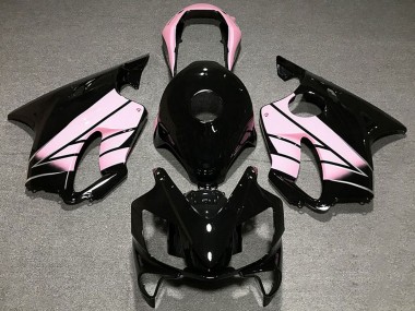 Descuento Carenados Moto Honda CBR600 F4i 2004-2007 - Rosa Negro Brillante
