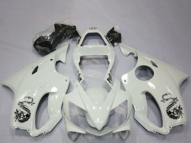 Descuento Carenados Moto Honda CBR600 F4i 2001-2003 - Blanco Dragón