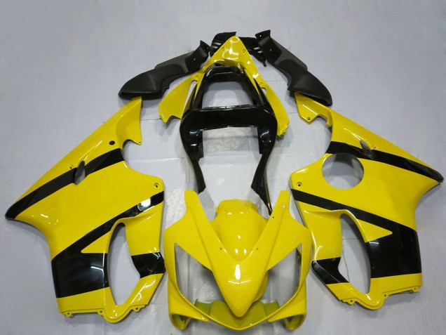 Descuento Carenados Moto Honda CBR600 F4i 2001-2003 - Amarillo Negro Brillante