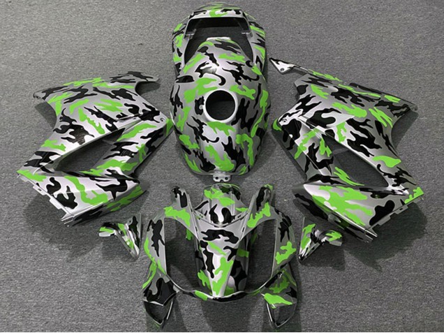 Descuento Carenados Moto Honda VFR 800 2002-2013 - Verde Camouflage