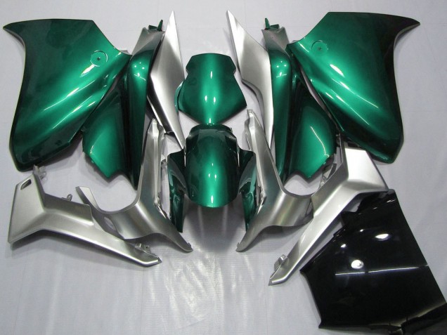 Descuento Carenados Moto Honda VFR 1200 2010-2014 - Plata Seafoam Verde