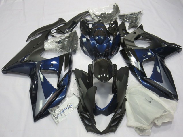 Descuento Carenados Moto Suzuki GSXR 1000 2009-2016 - Azul Plata Negro