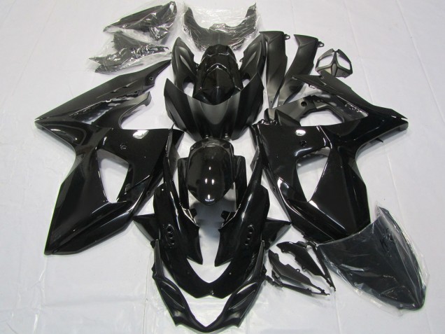 Descuento Carenados Moto Suzuki GSXR 1000 2009-2016 - Negro Brillante