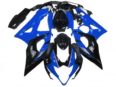 Descuento Carenado Moto Suzuki GSXR 1000 2005-2006 - Azul Negro Brillante