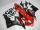 Descuento Carenados Moto Honda CBR600RR 2007-2008 - Rojo Negro Mate Calcomanías