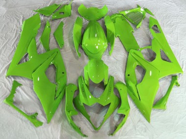 Descuento Carenados Moto Suzuki GSXR 1000 2005-2006 - Verde Brillante