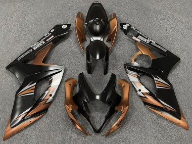 Descuento Carenados Moto Suzuki GSXR 1000 2005-2006 - Negro Mate Bronze