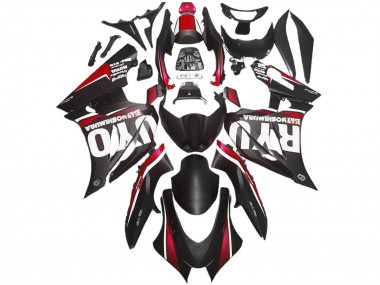 Descuento Carenados Moto ABS Suzuki GSXR 1000 2017-2024 - Negro Mate Rojo