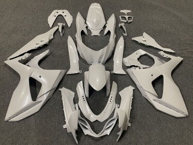 Descuento Carenado Moto Suzuki GSXR 1000 2009-2016 - Blanco Brillante