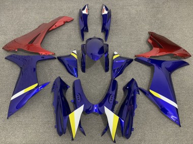 Descuento Carenados Moto Suzuki GSXR 600 / GSXR 750 2011-2024 - Azul Rojo Lowers