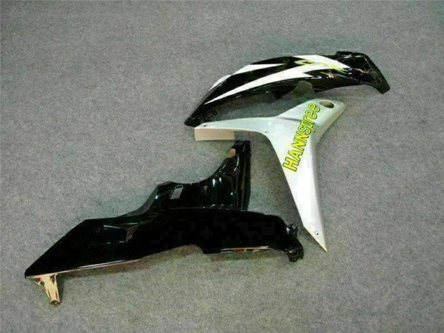 Descuento Carenado Moto Honda CBR600RR 2007-2008 - Blanco Verde Negro Brillante Hannspree