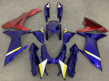 Descuento Carenados Moto Suzuki GSXR 600 / GSXR 750 2011-2024 - Azul Rojo Blanco Amarillo