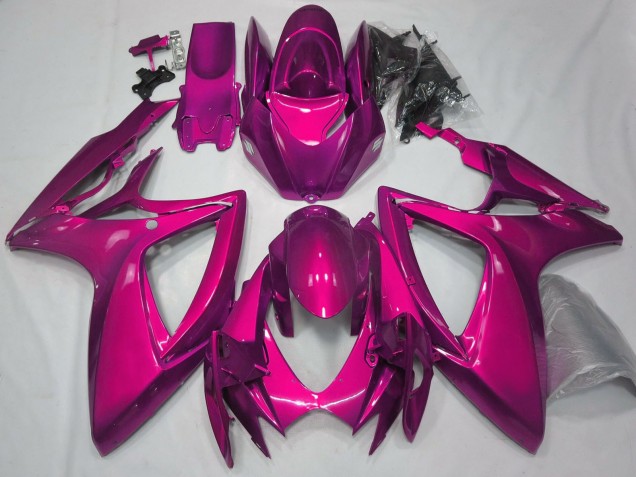Descuento Carenados Moto Suzuki GSXR 600 / GSXR 750 2006-2007 - Rosa