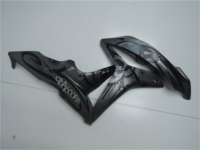Descuento Carenados Moto Honda CBR600RR 2007-2008 - Negro Mate Graffiti