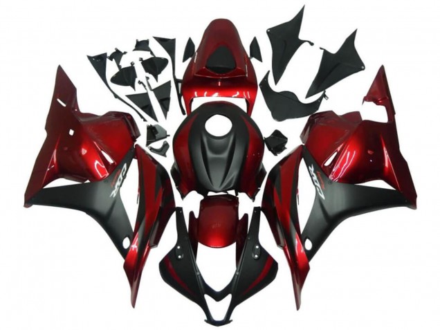 Descuento Carenados Moto Honda CBR600RR 2009-2012 - Rojo Negro Mate