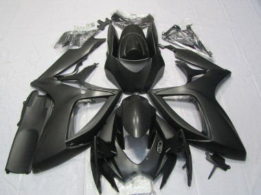 Descuento Carenados Moto Suzuki GSXR 600 / GSXR 750 2006-2007 - Negro Mate