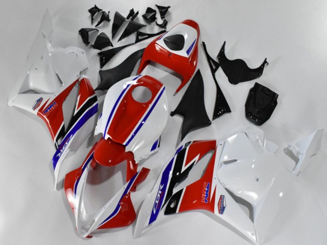Descuento Kits Carenado Moto Honda CBR600RR 2009-2012 - Blanco Rojo Azul