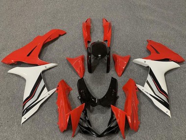 Descuento Carenados Moto Suzuki GSXR 600 / GSXR 750 2011-2024 - Rojo Blanco Negro