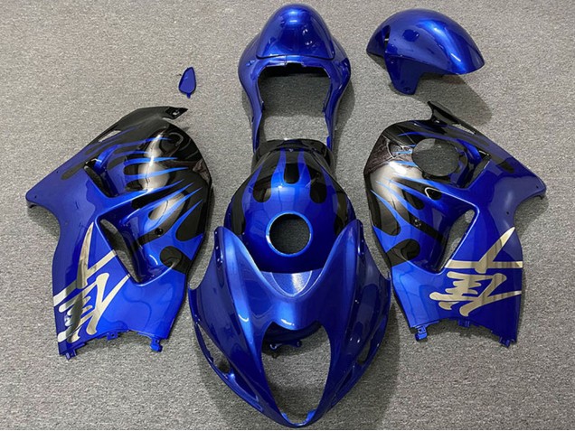 Descuento Carenados Moto Suzuki GSXR 1300 1996-2007 - Azul Profundo Negro