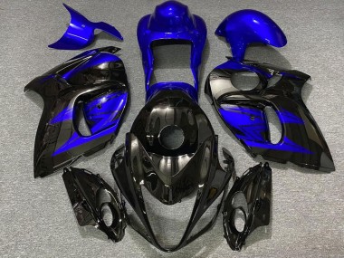 Descuento Carenados Moto Suzuki GSXR 1300 2008-2020 - Negro Brillante Azul Profundo