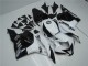 Descuento Carenado Moto Honda CBR600RR 2009-2012 - Blanco Negro Brillante Repsol