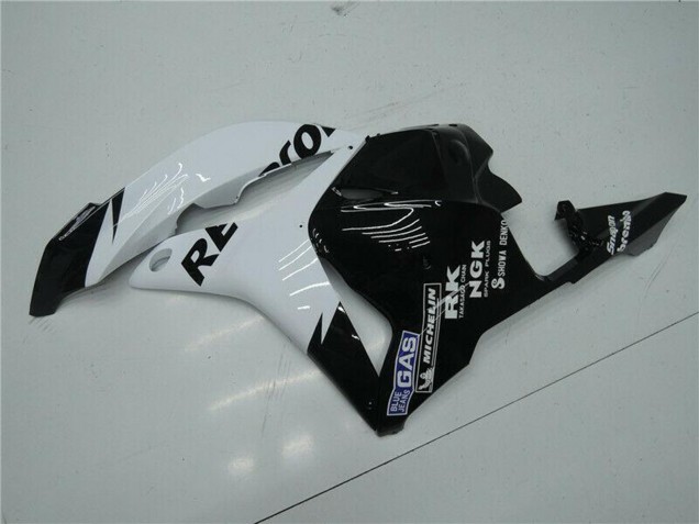 Descuento Carenado Moto Honda CBR600RR 2009-2012 - Blanco Negro Brillante Repsol