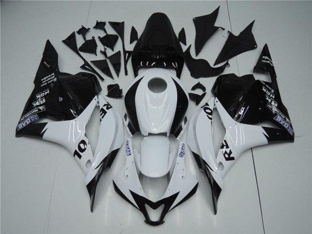 Descuento Carenado Moto Honda CBR600RR 2009-2012 - Blanco Negro Brillante Repsol
