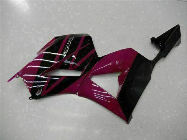 Descuento Carenados Moto Honda CBR600RR 2013-2023 - Púrpura Negro Brillante