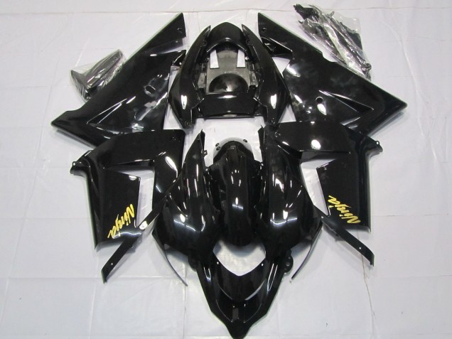 Descuento Carenados Moto Kawasaki ZX10R 2004-2005 - Negro Brillante Oro
