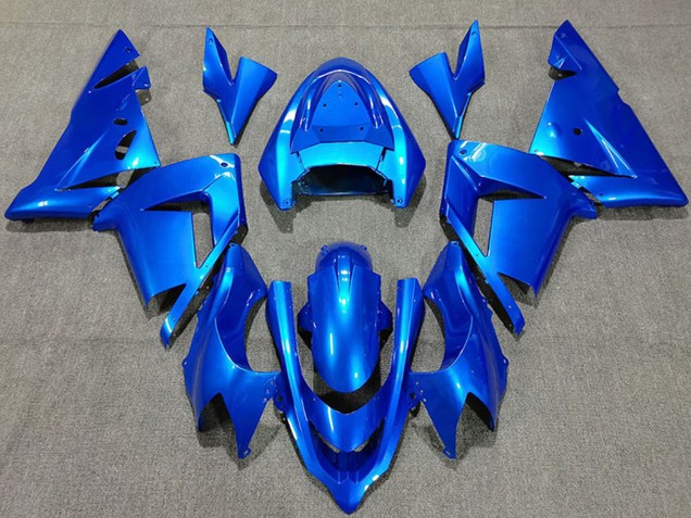 Descuento Carenados Moto Kawasaki ZX10R 2004-2005 - Bright Azul Pearl