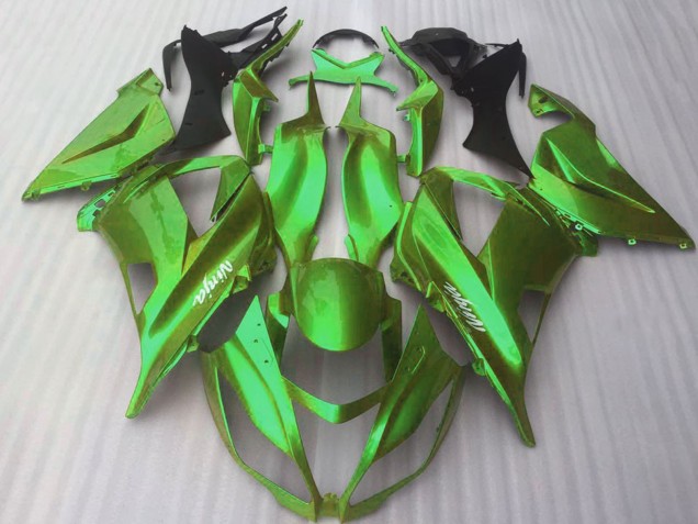 Descuento Carenados Moto Kawasaki ZX10R 2016-2020 - Verde Brillante Caramelo