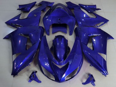 Descuento Carenados Moto Kawasaki ZX10R 2006-2007 - Azul Oscuro