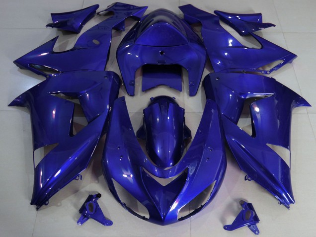 Descuento Carenados Moto Kawasaki ZX10R 2006-2007 - Azul Oscuro