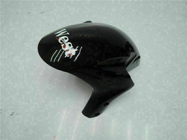 Descuento Carenados Moto Honda CBR1000RR 2004-2005 - Negro Brillante Blanco West Mobil Michelin