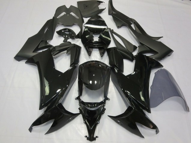 Descuento Carenados Moto Kawasaki ZX10R 2008-2010 - Negro Brillante Negro Mate