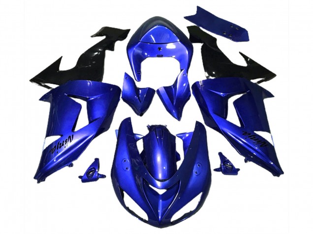 Descuento Carenados Moto Kawasaki ZX10R 2006-2007 - Azul Negro