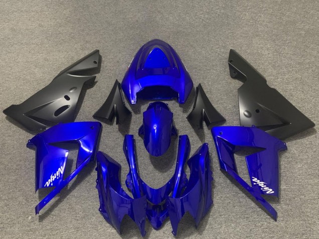 Descuento Carenados Moto Kawasaki ZX10R 2004-2005 - Azul Brillante Negro